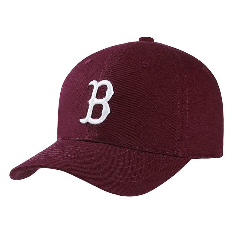 MLB Classic CP66 Men's and Women's Solid Color Versatile Duck Tongue Hat Embroidered CP77 Baseball Hat NY Soft Top Hat LA Hat (22)