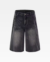 Baggy Jean Shorts Mens