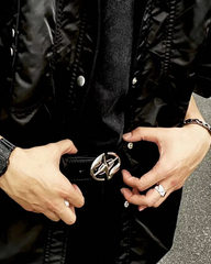 Belt With Star Buckle