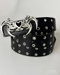 Black Goth Belt