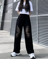 Butterfly Cut Out Pants