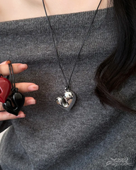 Chunky Heart Necklace