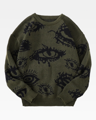 Eye Pattern Sweater