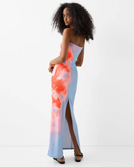 Floral Print Maxi Dress
