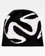 Graphic Beanie Y2K