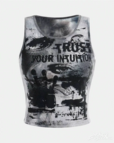 Grunge Tank Top Women