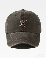 Leopard Star Baseball Cap