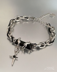 Mens Y2K Gothic Bracelet