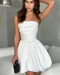 White Bubble Dress