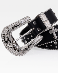 Rhinestone Cross Belt