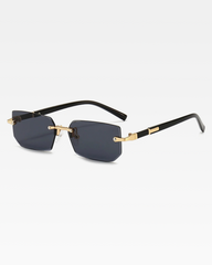 Rimless Rectangle Sunglasses