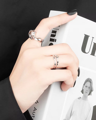 Silver Irregular Ring