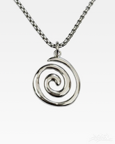 Spiral Pendant Necklace