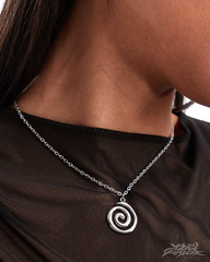 Spiral Pendant Necklace