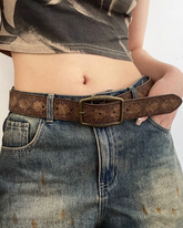 Vintage Leather Belt