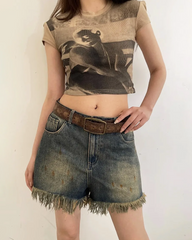 Vintage Leather Belt