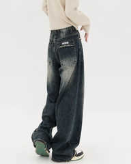 Washed Baggy Jeans