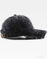 Y2K Black Washed Cap