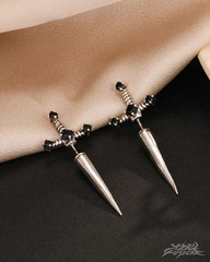 Y2K Dagger Stud Earrings