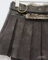Y2K Pleated Skirt