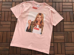 Supreme Kate Moss Photo T-Shirt - Light Pink