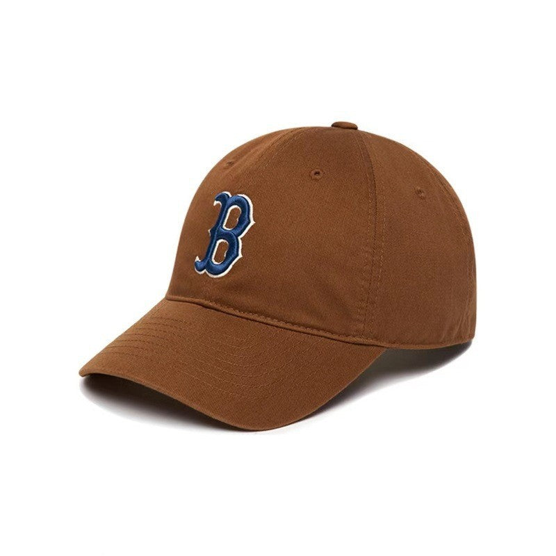 MLB Classic CP66 Men's and Women's Solid Color Versatile Duck Tongue Hat Embroidered CP77 Baseball Hat NY Soft Top Hat LA Hat (16)
