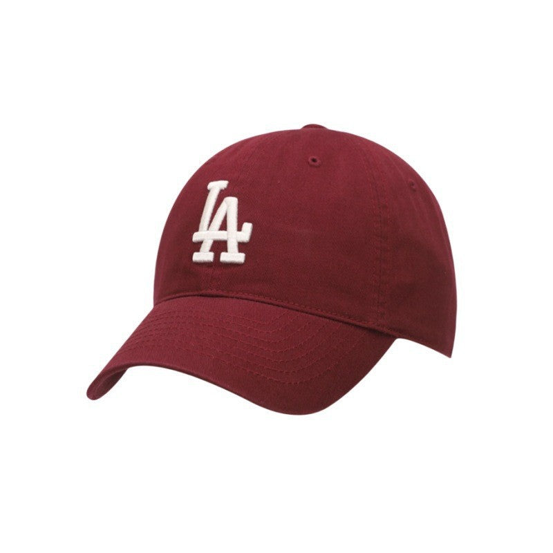 MLB Classic CP66 Men's and Women's Solid Color Versatile Duck Tongue Hat Embroidered CP77 Baseball Hat NY Soft Top Hat LA Hat (14)