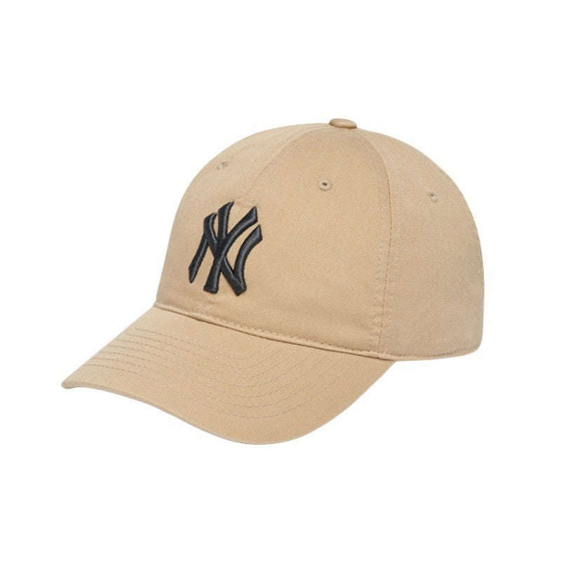 MLB Classic CP66 Men's and Women's Solid Color Versatile Duck Tongue Hat Embroidered CP77 Baseball Hat NY Soft Top Hat LA Hat (17)