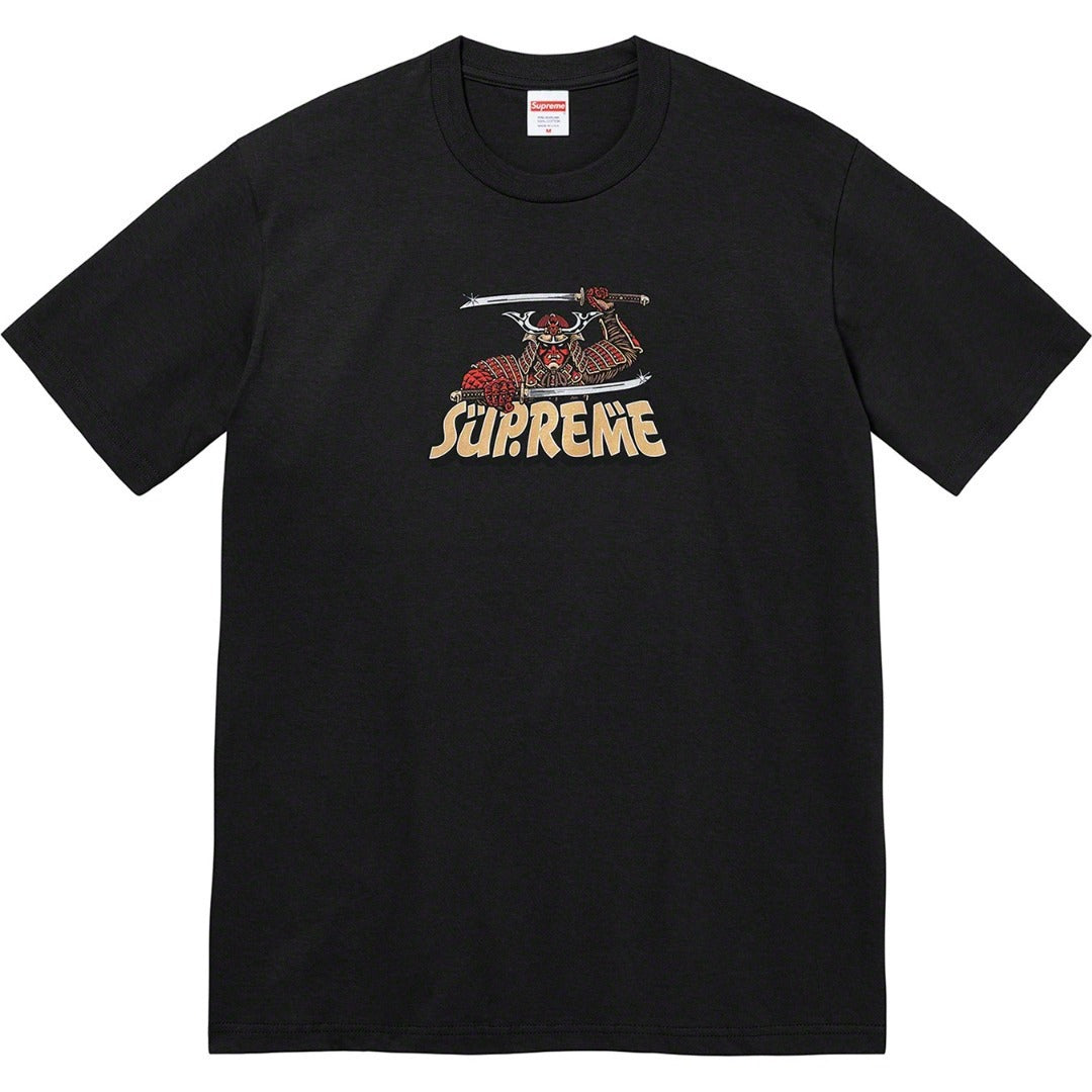 Supreme Samurai Graphic Tee – Black / Multi