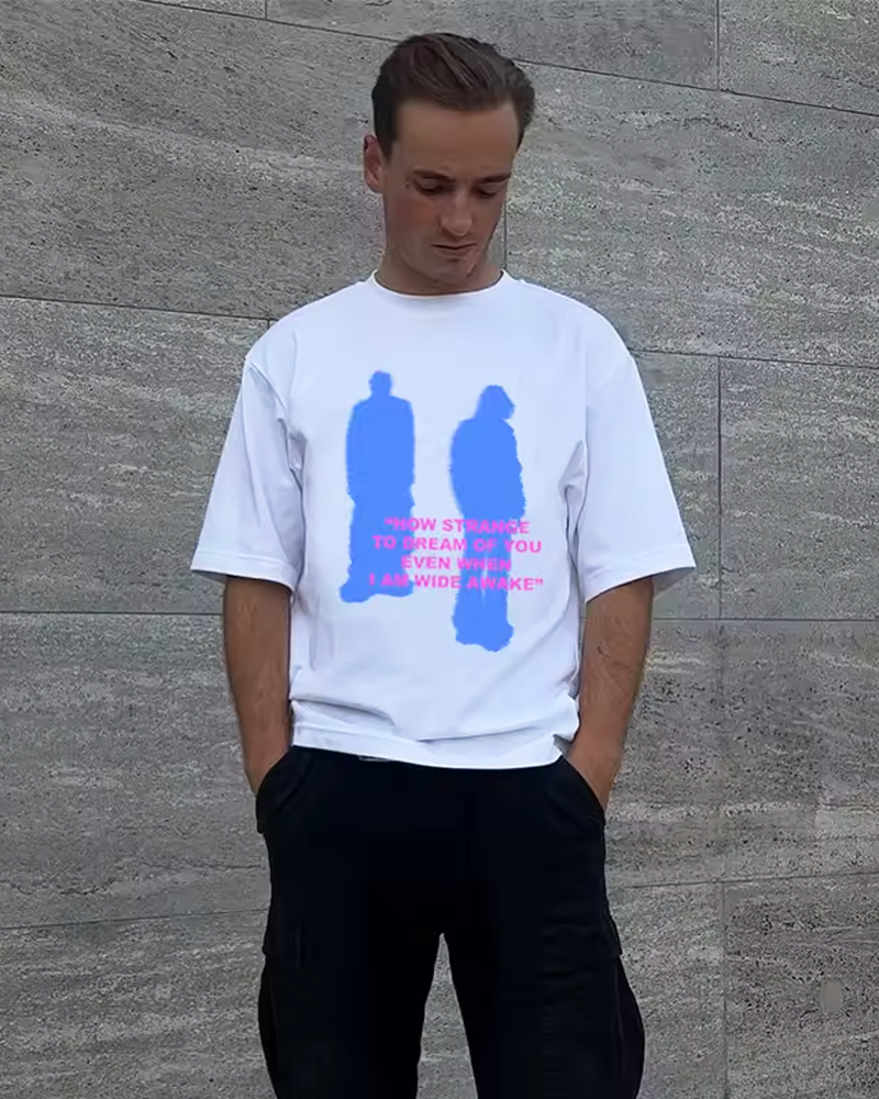 Abstract Graphic T Shirt