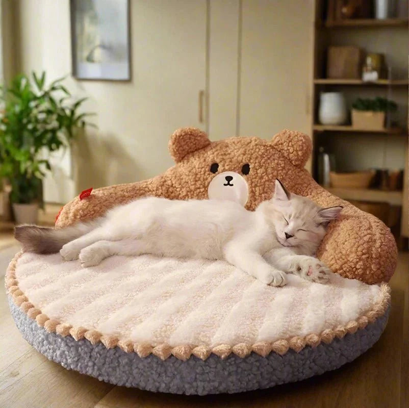 Anime Cat/Anime Bear Pet Pad Cushion