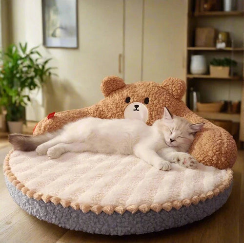 Anime Cat/Anime Bear Pet Pad Cushion