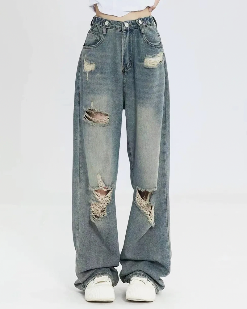 Baggy Distressed Jeans
