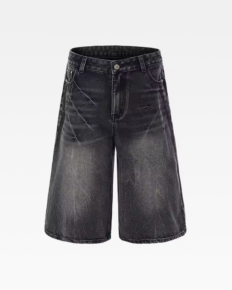 Baggy Jean Shorts Mens
