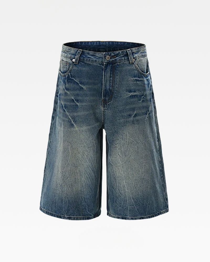 Baggy Jean Shorts Mens