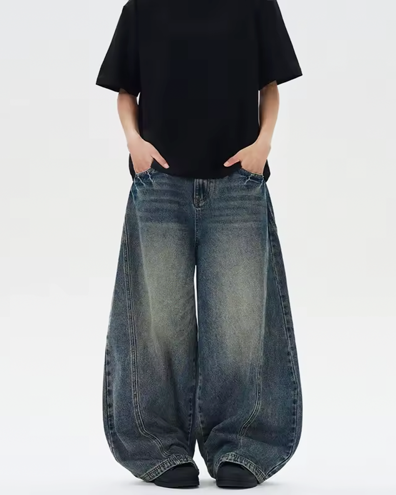 Baggy Wide Leg Jeans