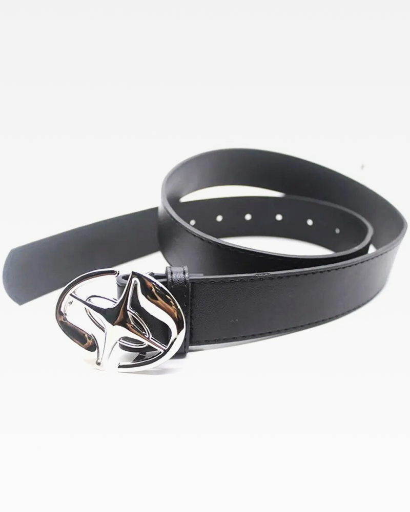 Belt With Star Buckle