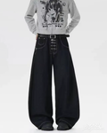 Black Barrel Jeans
