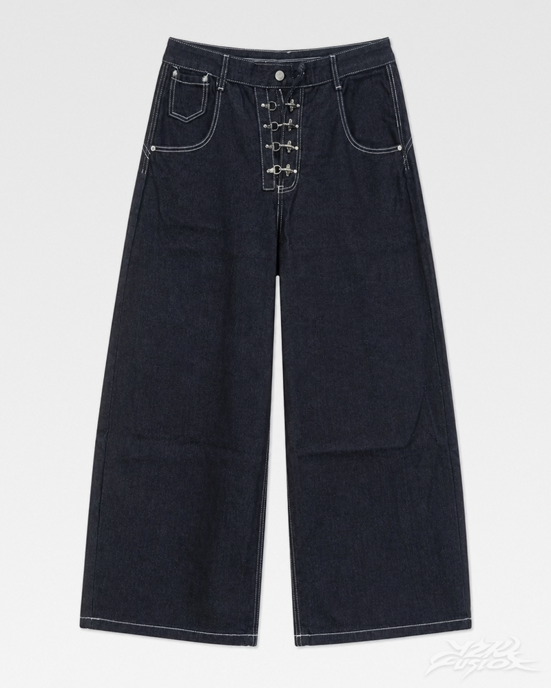 Black Barrel Jeans