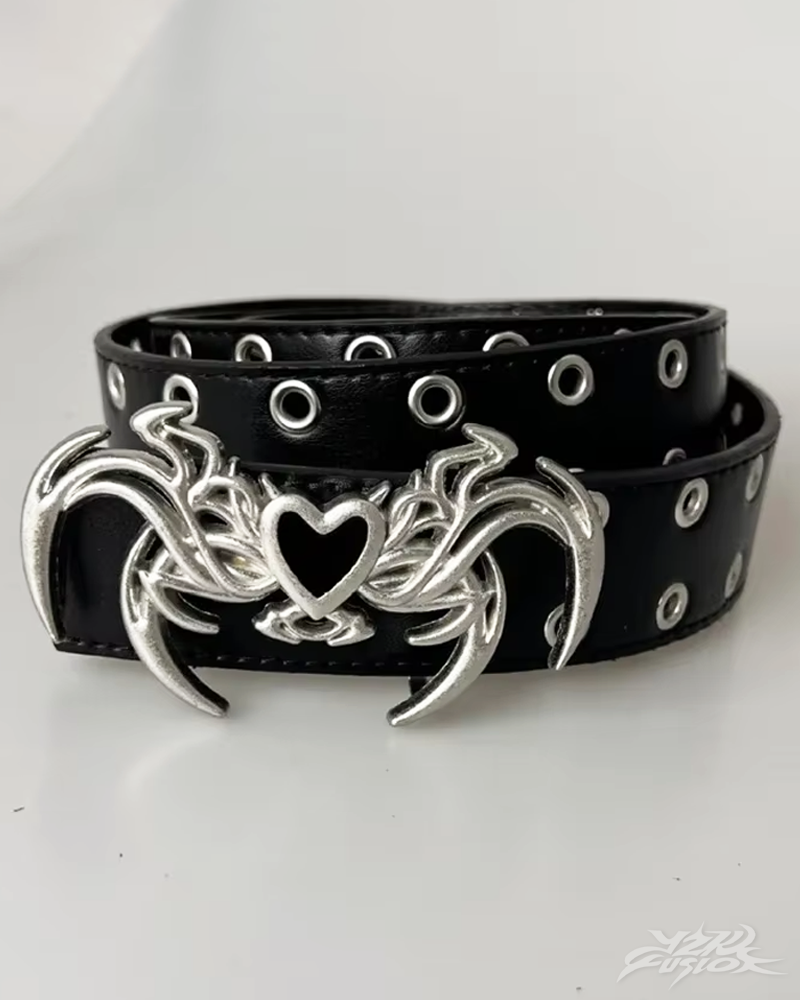 Black Goth Belt