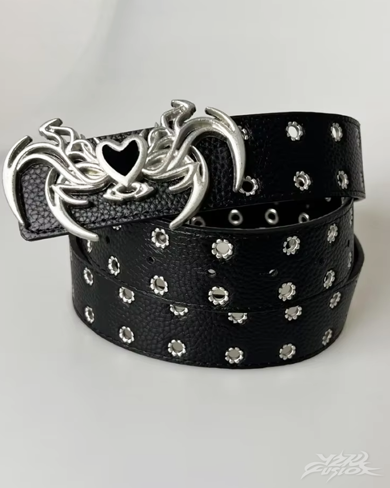 Black Goth Belt