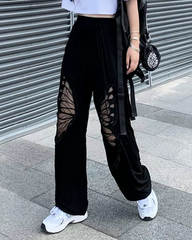 Butterfly Cut Out Pants