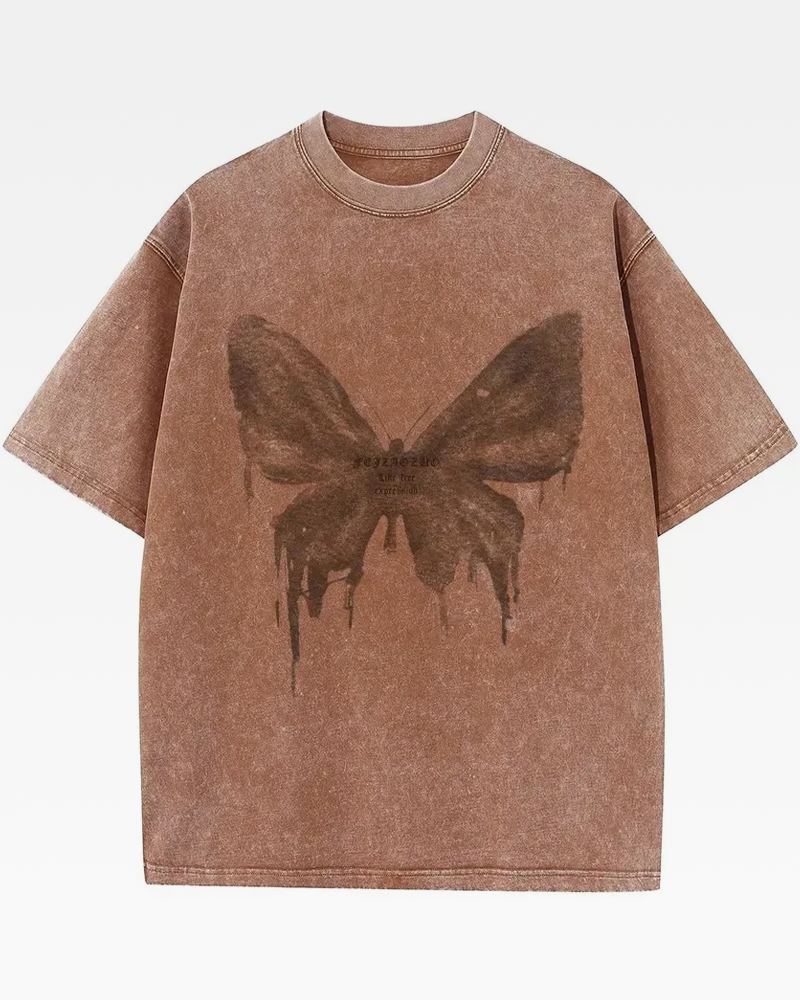 Butterfly Oversized Shirt