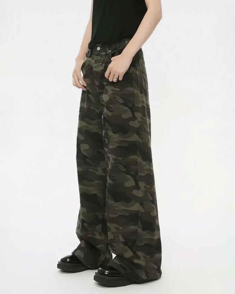 Camo Baggy Pants