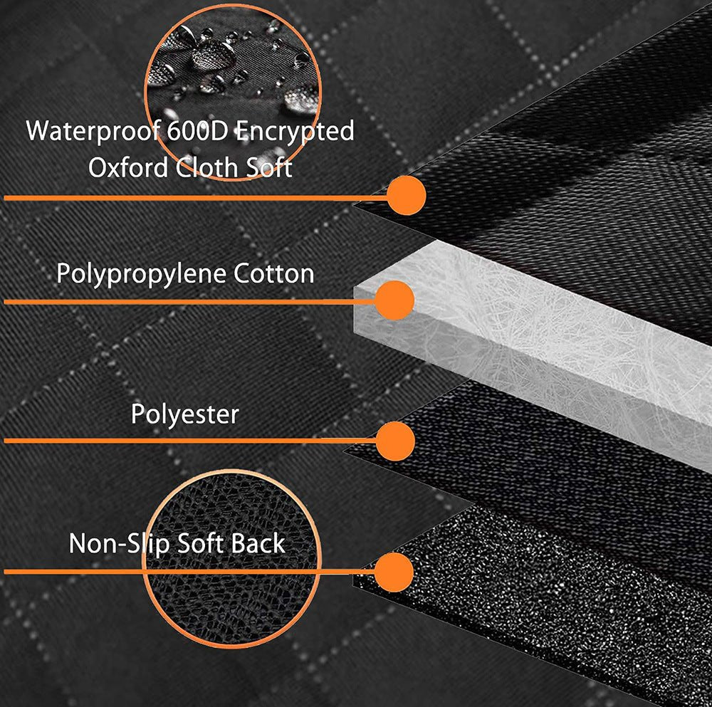 Car Pet Mat Waterproof for Back Seat