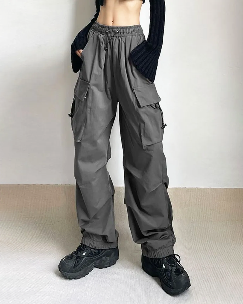 Cargo Parachute Pants