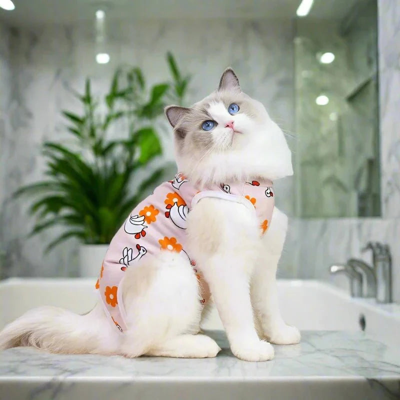 Cat Weaning Anti-lick Sterilization Surgery Recovery Suit