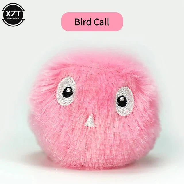 CatDribball: Natural Bird, Cricket, and Frog Calls for Electric Catnip Training