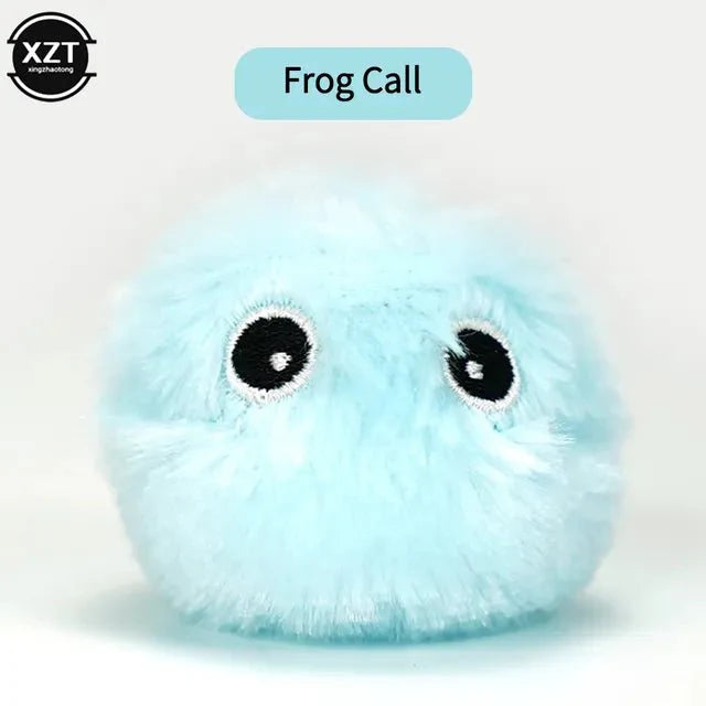 CatDribball: Natural Bird, Cricket, and Frog Calls for Electric Catnip Training