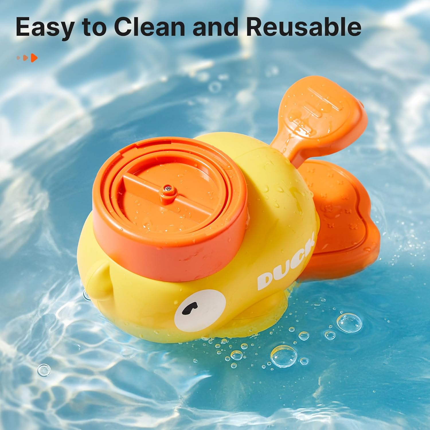 Potaroma Cat Puzzle Treat Dispenser, Interactive Duck-Shaped Enrichment Toy for Cats and Small Dogs, IQ Training and Exercise 8.6 Inches